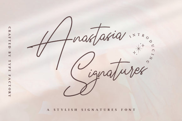Anastasia Signature Font Review for Elegant Branding