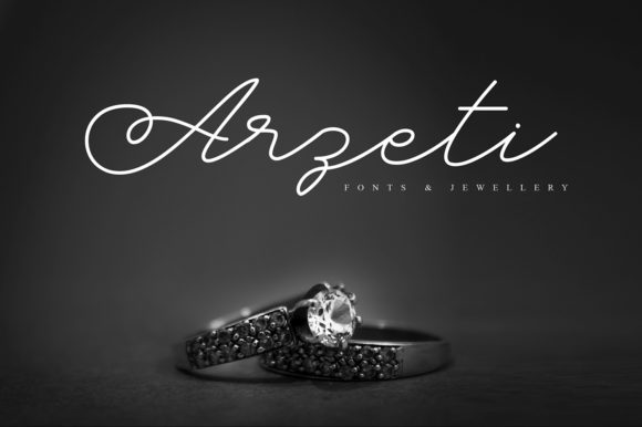Arzeti: A Graceful Script Handwritten Font for Elegant Design