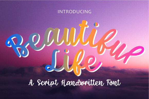 Beautiful Life Font Review for Elegant Campaign Design
