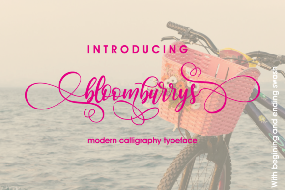 Bloomburrys Script Font for Creative Branding