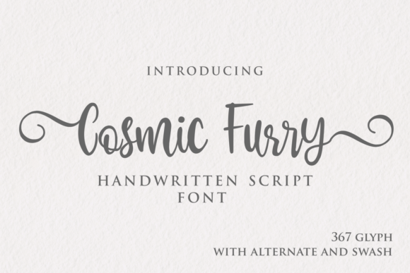 Cosmic Furry Typeface Review: Elevating Brand Identity with Chic Script Design