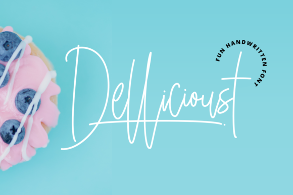 Dellicioust: The Playful Script Font for Handmade Branding