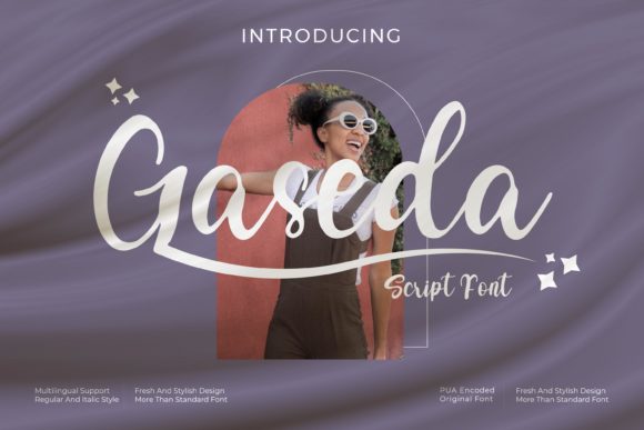 Gaseda: The Playful Script Font for Scroll-Stopping Social Content