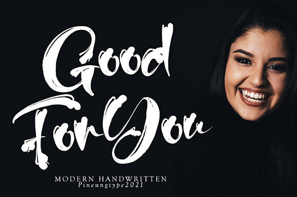 Good for You: The Chic Script Handwritten Font for Modern Crafters