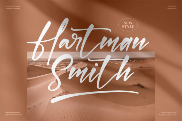 Hartman Smith: The Script Font for Personalized Campaign Visuals
