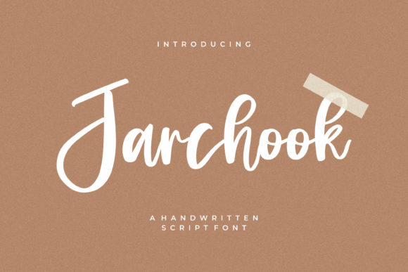 Jarchook: A Chic Script Handwritten Font for Trendy Campaigns