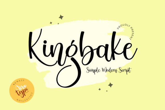 Kingbake: The Delicate Script Font for Elegant Brand Campaigns