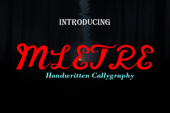 Mletre Script Font Review for Luxury Brand Campaigns