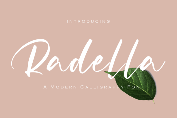 Radella Script Font Review for Modern Campaign Design