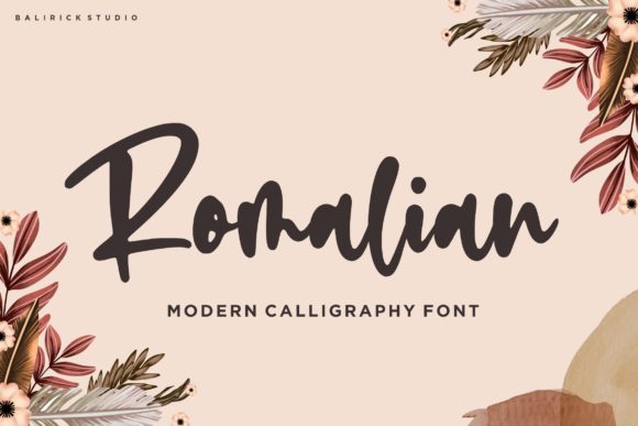 Romalian: A Magical Script Font for Elegant Editorial Design