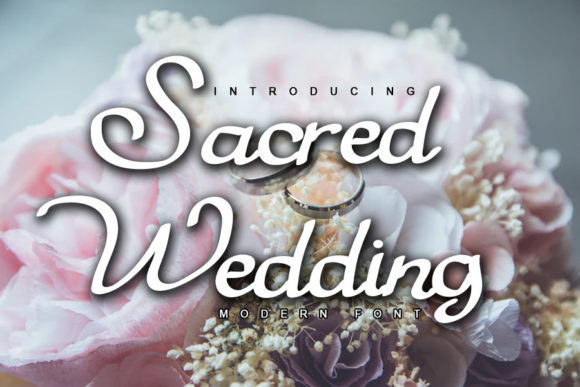 Sacred Wedding: A Script Handwritten Font for Elegant Web Design