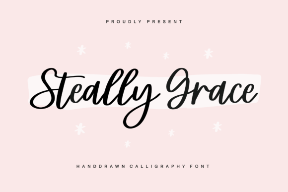 Steally Grace: The Elegant Script Font for Cohesive Brand Identity