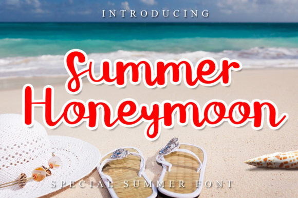 Summer Honeymoon: A Sweet Script Font for Elegant Branding